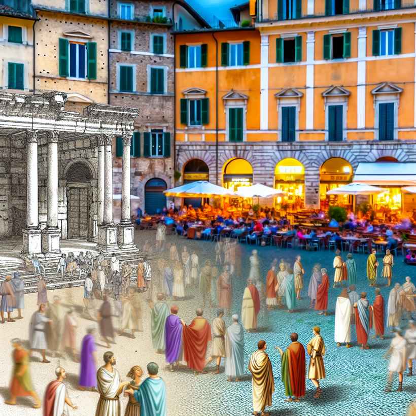 The Evolution of Italian Piazzas
